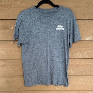 Simply Southern Heather Grey Camping Van Logo Women’s t-shirt size Medium
